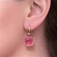 Boucles d'oreilles Lucos Femme in Argent Quarzo ESOR D71